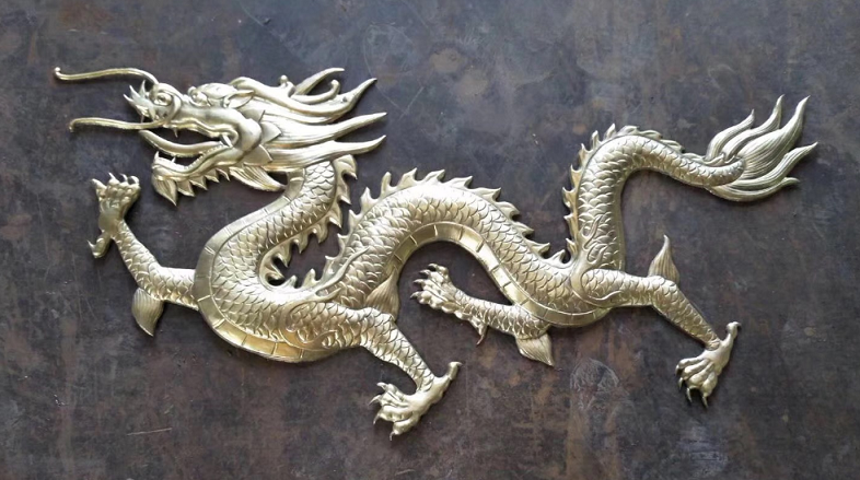 龙浮雕 龙浮雕