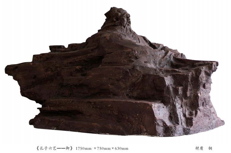 孔子肖像心博网页赏析《孔子六艺--御》