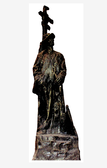 玻璃钢人物肖像心博网页--阿炳