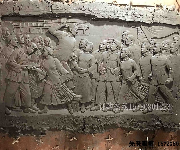 如何让玻璃钢浮雕富有生命力？