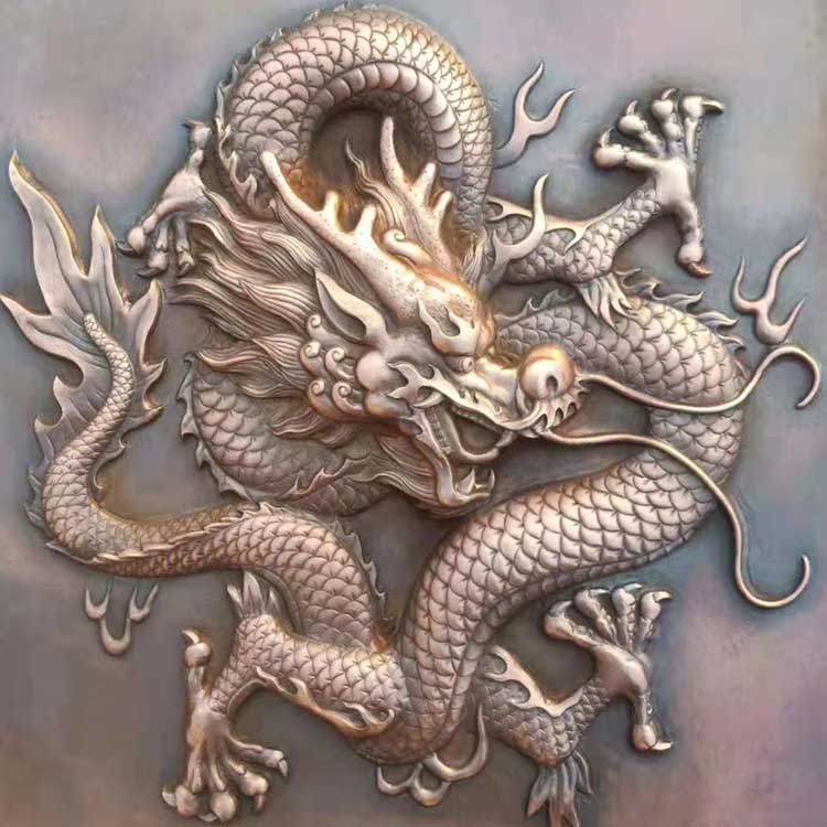 企业大厅浮雕：锻铜心博网页制作中注意事项