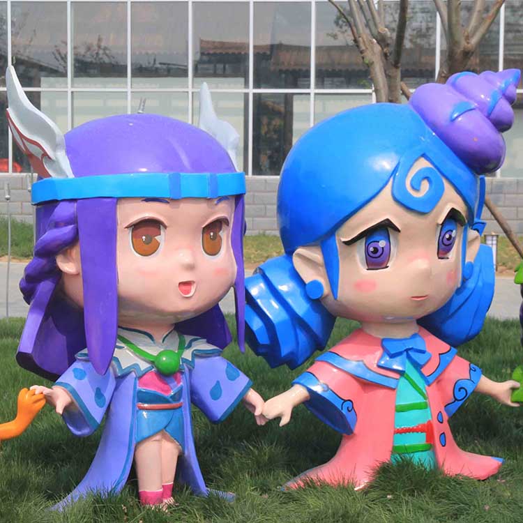 玻璃钢心博网页的艺术体现