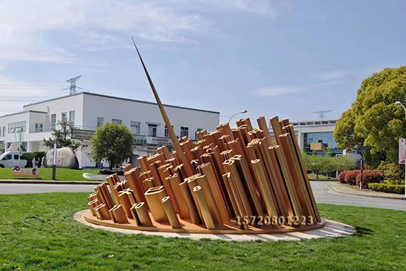 校园文化的载体-《日晷》不锈钢心博网页