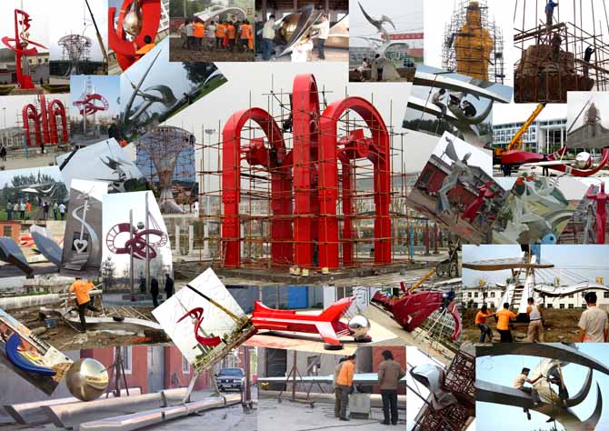 不锈钢心博网页 主图百福之门