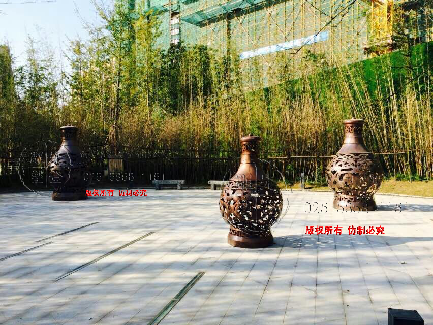 锻铜花瓶制作过程